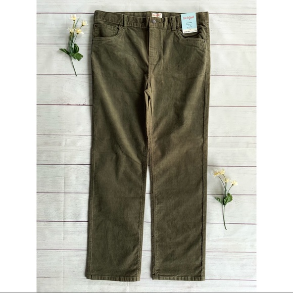 Cat & Jack Straight Husky Stretch Pant - Picture 2 of 14